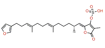 (7E,12E,18R,20Z)-Variabilin sulfate